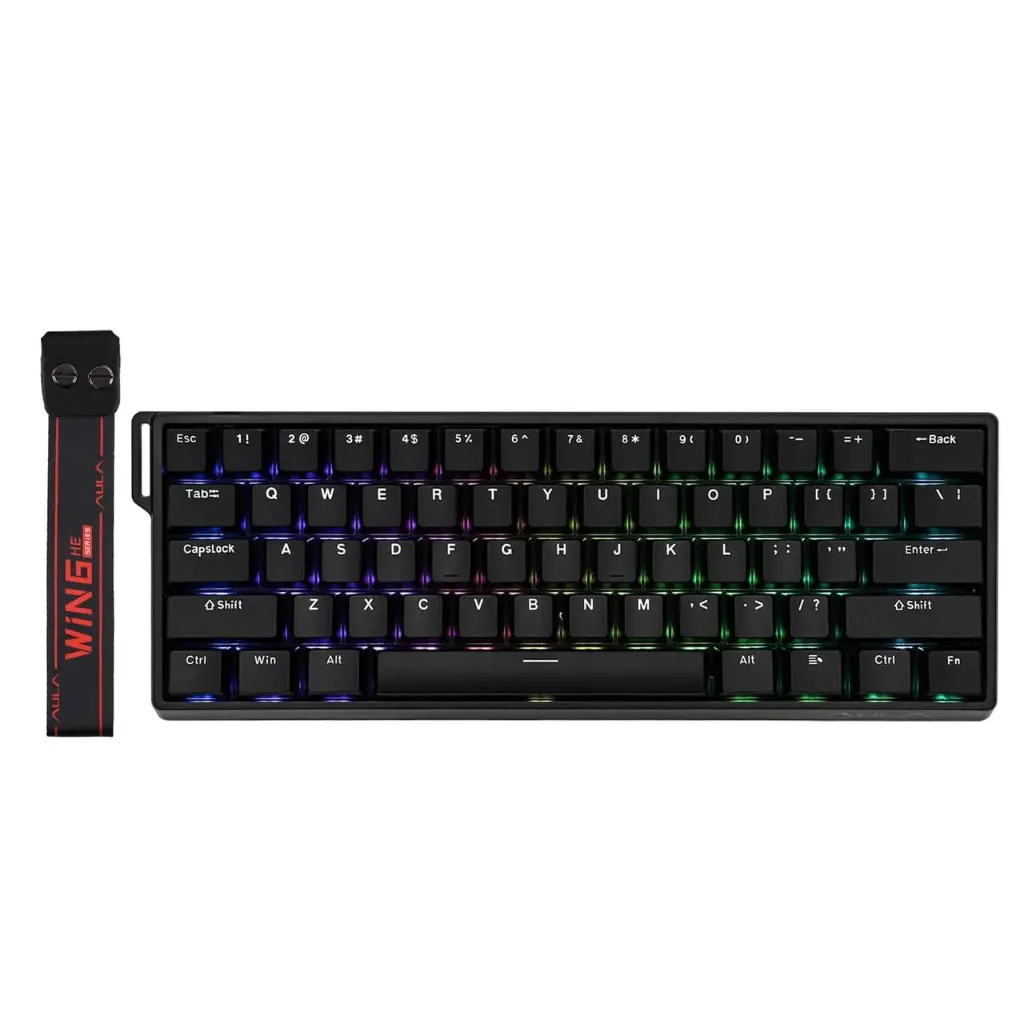 Aula WIN60 HE - 60% Black Mechanical Gaming Keyboard Wired