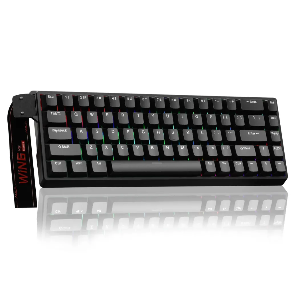 AULA WIN68 HE  Black Mechanical Gaming Keyboard 60% Wired