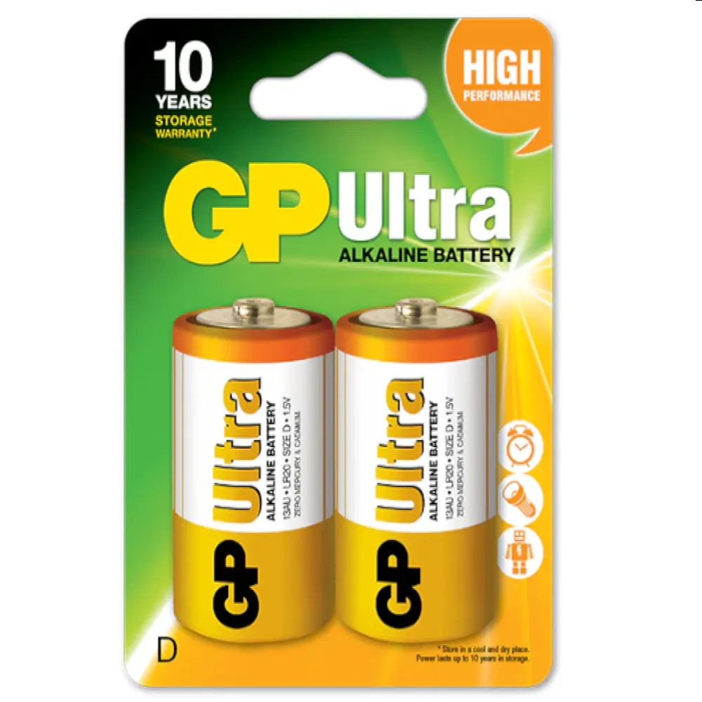 GP Ultra 2 PCs D-Size Battery
