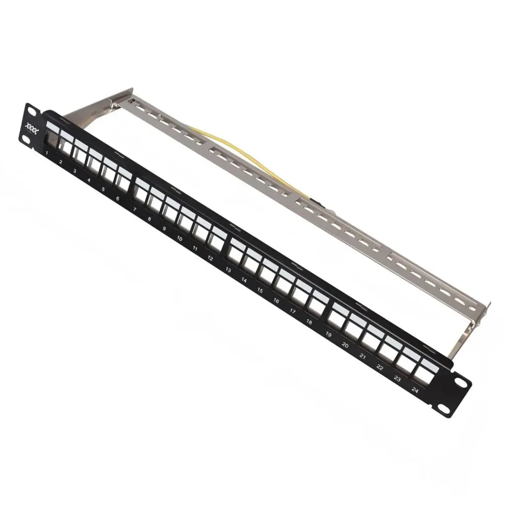 DAD LINK 24-Port Unloaded Patch Panel (DAD-NPPC60B241)