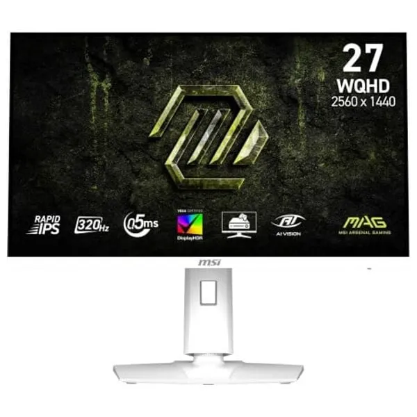 msi MAG 274QRFW X32 27-inch 2560 x 1440 (QHD) Gaming Monitor, 320Hz
