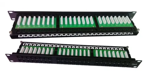 DAD LINK Unshielded 48-Port Full-Loaded Patch Panel CAT.6 (DAD-NPPC61B481)