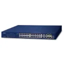 Planet (GS-4210-24P4C) 24-Port 10/100/1000T 802.3at PoE + 4-Port Gigabit TP/SFP Combo Managed Switch