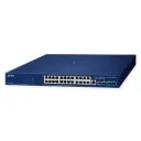 Planet (GS-4210-24UP4X) 24-Port 10/100/1000T 802.3bt PoE + 4-Port 10G SFP+ Managed Ethernet Switch