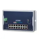 Planet Industrial (WGS-4215-16P2S) 16-Port 10/100/1000T 802.3at PoE + 2-Port 100/1000X SFP Wall-mounted Managed Switch