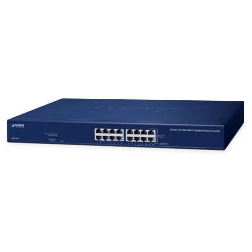Planet (GSW-1601) 16-Port 10/100/1000Mbps Gigabit Ethernet Switch