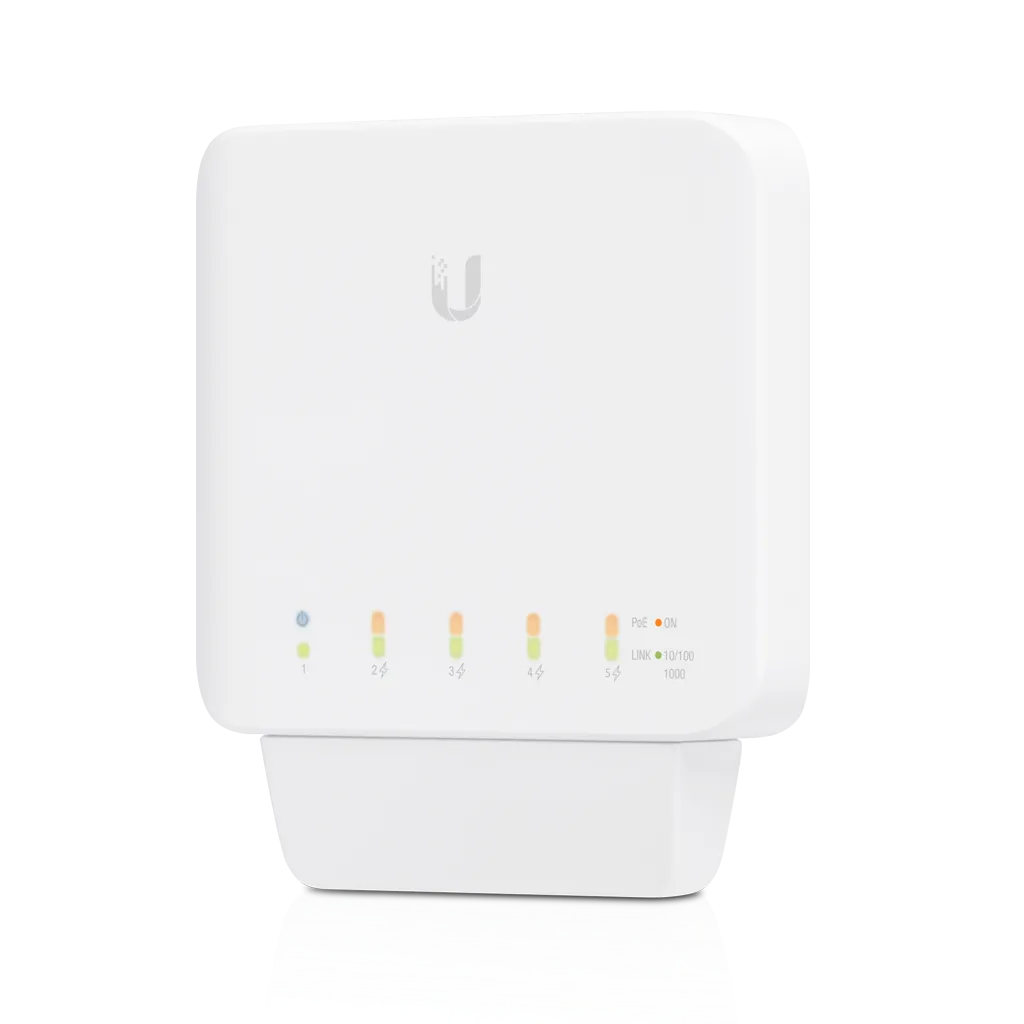 UBiQUiTi Networks ( USW-Flex ) UniFi Switch Flex 5-Port Managed Gigabit PoE Network Switch