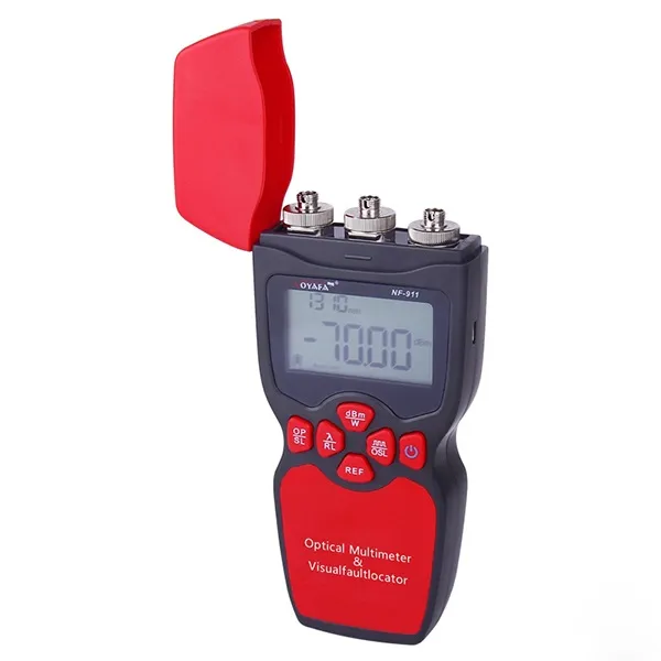 Noyafa NF-911C Optical Multimeter Fiber Optical Power Meter Fault Locator Tester