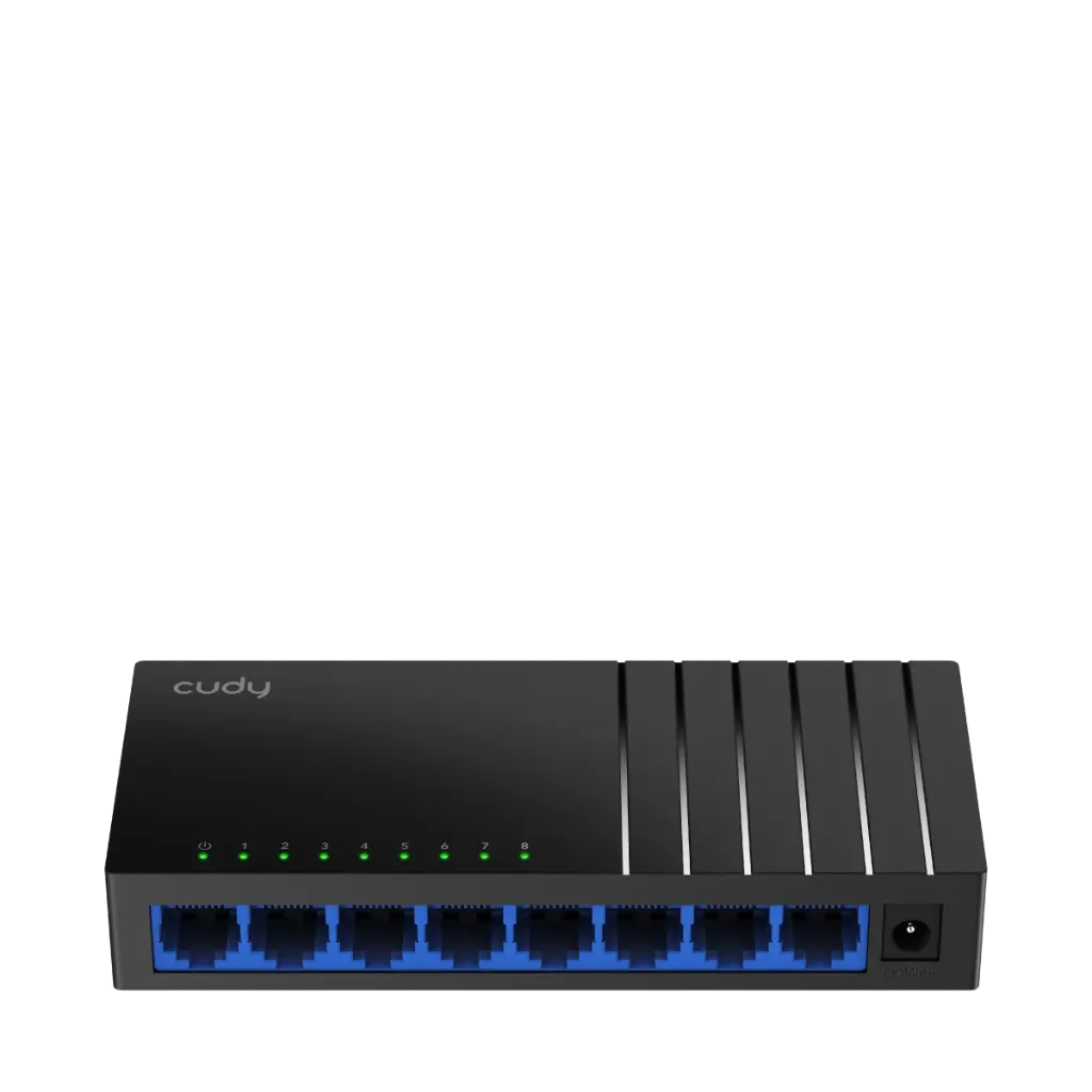 Cudy Switch - 8 Gigabit Ports - UnManaged - GS108D