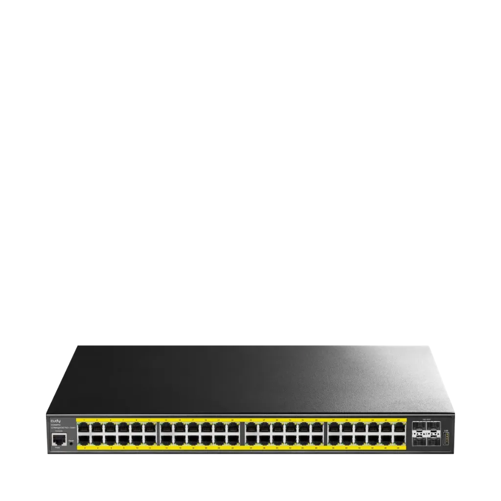 Cudy 48-Port L2 Managed Gigabit PoE++ Switch with 4 10G SFP slots (GS2048PS4-720W)