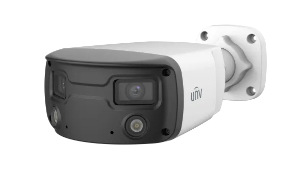 Uniview IPC2K28SE-ADF40KMC-WL-I0 8MP ColorHunter OmniView Fixed Warm Light Bullet Network Camera