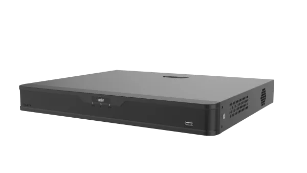 Uniview (NVR302-16B-P16-IQ) 2-HDDs 16-ch 16 PoE 1U Network Video  Recorder