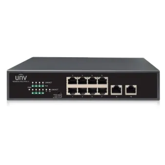 Uniview (NSW2010-10GT-POE-IN-UCB) 8×1000Mbps PoE ports + 2×1000Mbps ports Ethernet Switches