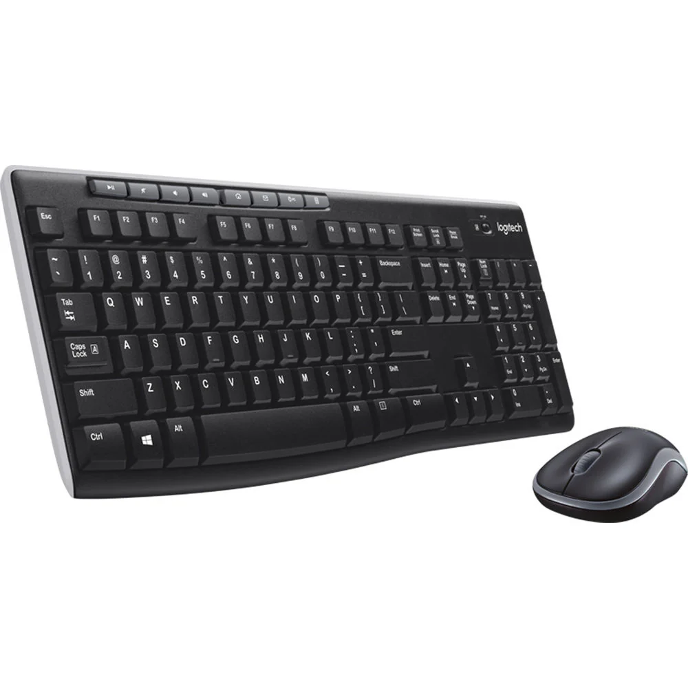Logitech MK270 Wireless Keyboard/Mouse Combo, Logitech Wireless Mouse USB
