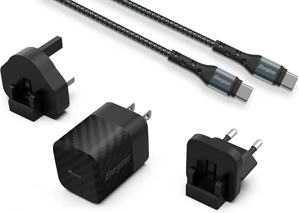 Energizer Ultimate (A20MUC) Power Delivery Charger - 20W - USB-C cable included - EU / UK / US