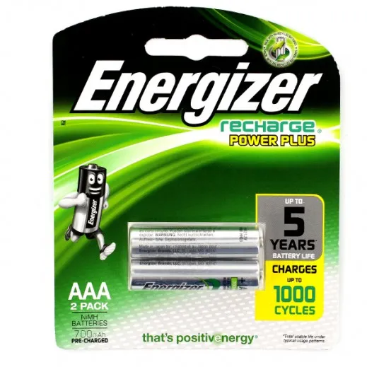 Energizer Recharge Power Plus - AAA 1.2V AAA HR03 ( 2 Pack )