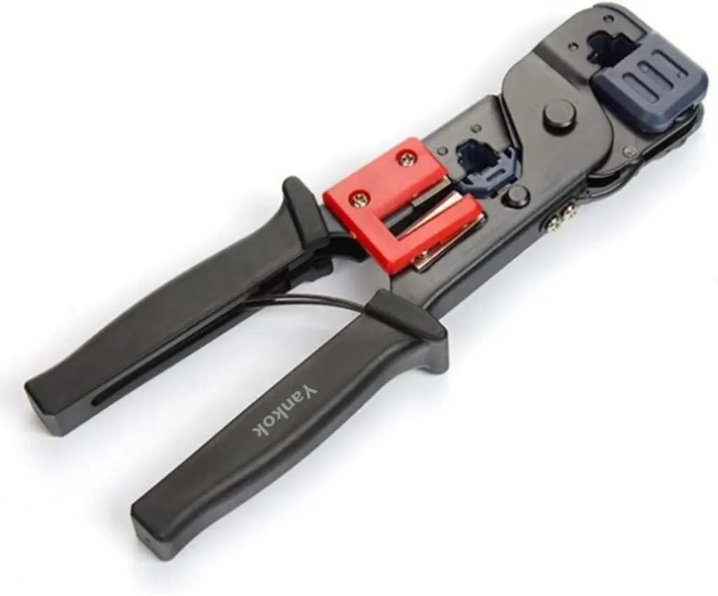 HT-86 Modular Crimping Tool Connector Crimper for Coaxial-Cable 8P / 6P