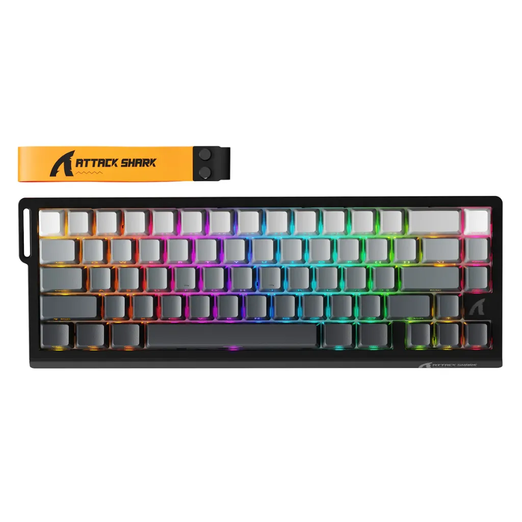 Attack Shark X68PRO HE Magnetic axis mechanical keyboard Gradient Black