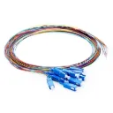 DAD Fiber Optic Pigtail Patch Cord OS2 Single Mode Simplex LC/UPC 1.5 Meter Tight Buffer 0.9mm LSZH