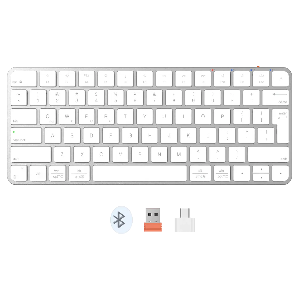 Meetion K210 Wireless keyboard (White)