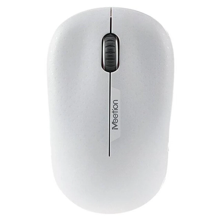 MeeTion MT-R545 2.4ghz Wireless Office Mouse up to 10m, Responsive 1600DPI (White)