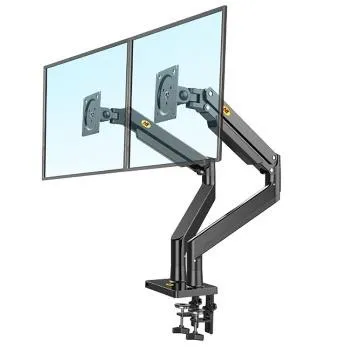 Stand NB G32 North Bayou Dual Monitor Arm Full Motion Swivel Monitor Mount with Gas Spring for 22'' -32'' Monitors with Load Capacity from 4.4~30lbs for Each Arm Height Adjustable Monitor Stand G32 - B