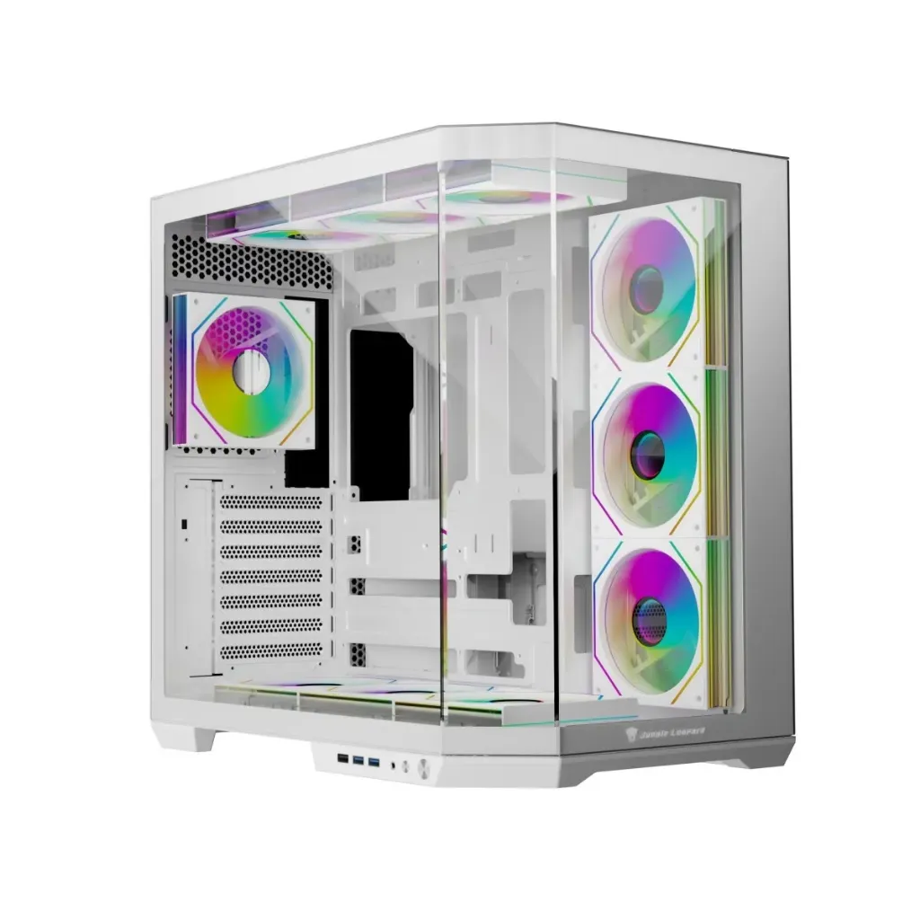 JUNGLE LEOPARD AS-01 WHITE WITH 7 FAN ARGB